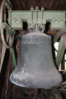 Glocke IV im Hasberger Kirchenturm